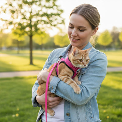 Harnais chat anti fugue | SécuriChat