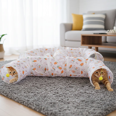 Tunnel chat – Motifs Carotte