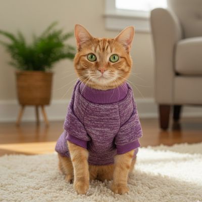 Pull pour chat - Tricot Texturé