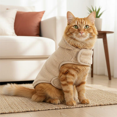Manteau pour Chat - Réversible