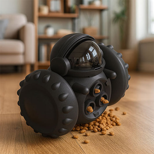 Jouet distributeur de croquettes chat - FeedCar