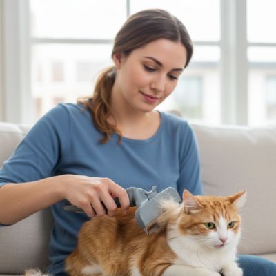 Brosse pour Chat - Poils court