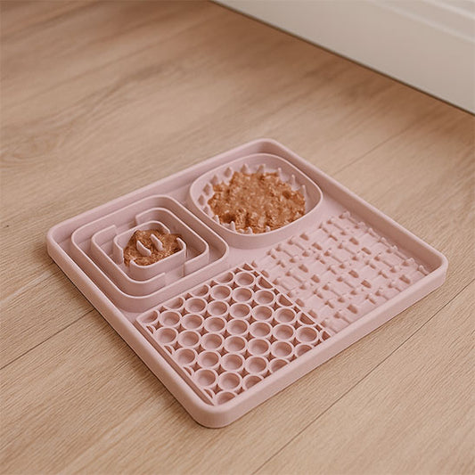 Tapis anti glouton chat - Multi-Compartiment