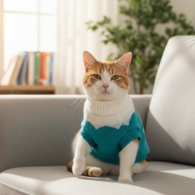 Pull pour chat - Coeur d'amour