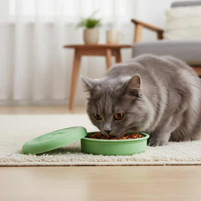 Gamelle pour chat portable | VoyageFélin