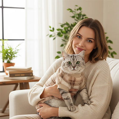 Pull pour chat - Écossais