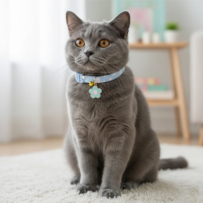 Collier pour chat - Pendentif Fleur