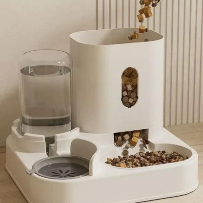 Distributeur automatique de croquettes pour chat - Avec Réservoir d'eau