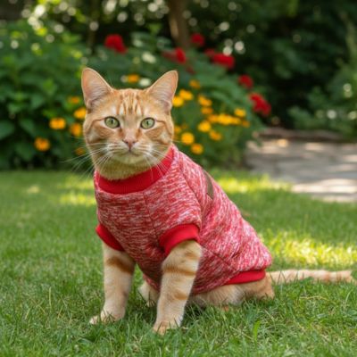 Pull pour chat - Tricot Texturé
