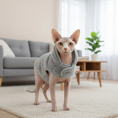 Manteau pour Chat - Réversible