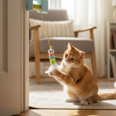 Jouet chat interactif — Anti-ennui