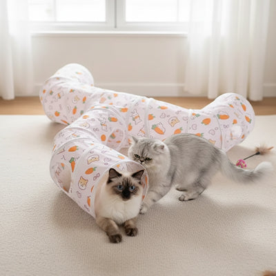 Tunnel chat – Motifs Carotte