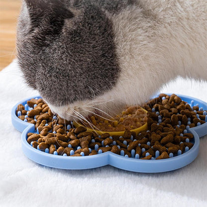 Tapis de lechage chat - Forme Fleur