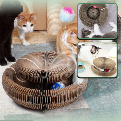Jouet griffoir pour chat en carton