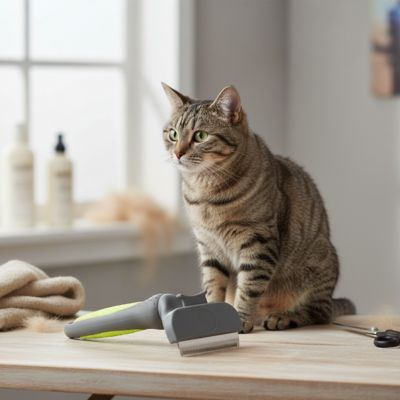 Brosse pour Chat - Poils court