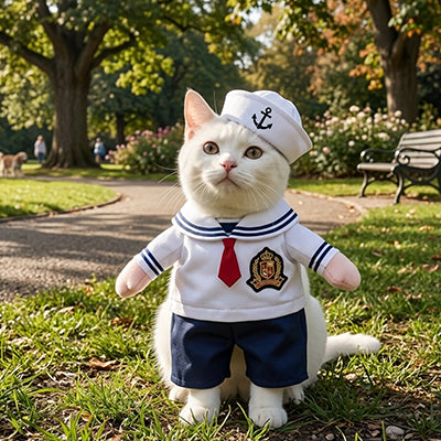Déguisement pour Chat - Marin