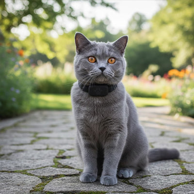 Collier GPS Chat - Anti Perte