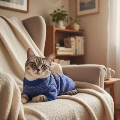 Pull pour chat - Tricot Texturé