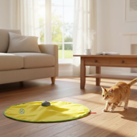 Jouet chat interactif - Tapis Chasse Souris