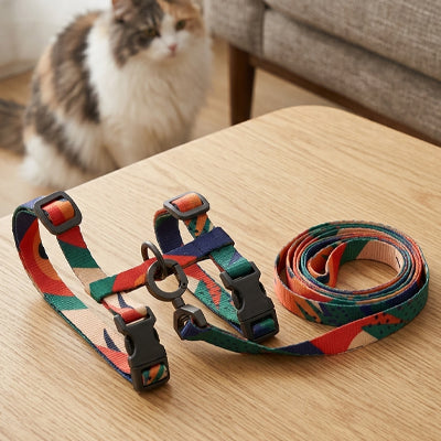 Harnais pour chat - En H ajustable anti-fugue