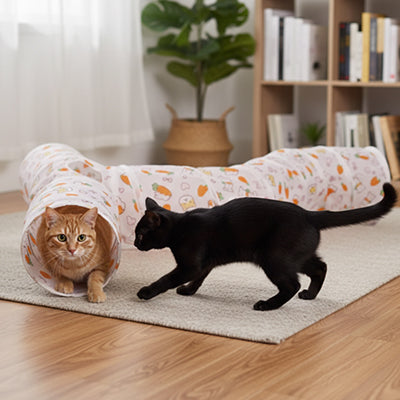 Tunnel chat – Motifs Carotte