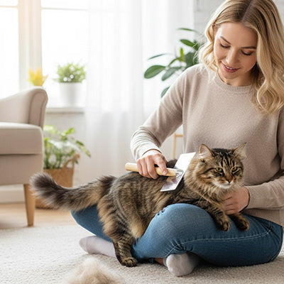Brosse chat poil long - PerfectBrush