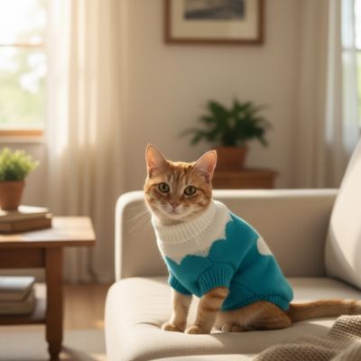 Pull pour chat - Coeur d'amour