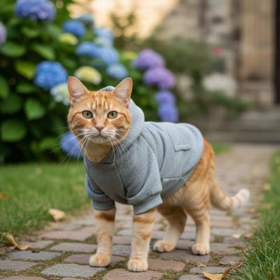 Pull pour chat -  Hoodie