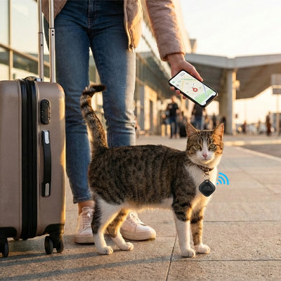 Traceur GPS chat - Pendentif