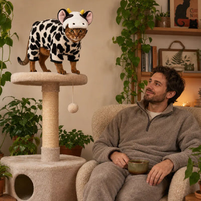 Déguisement pour Chat - Vache
