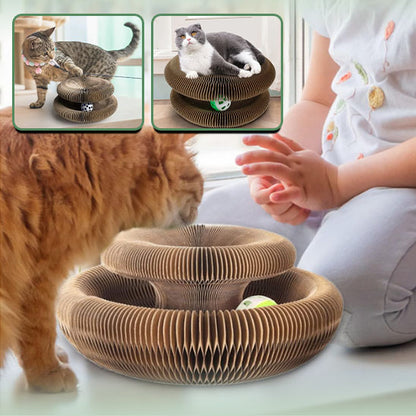 Jouet griffoir pour chat en carton
