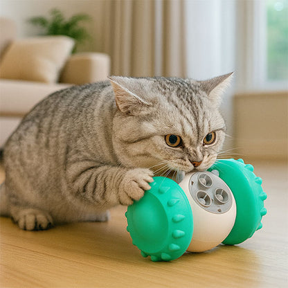 Jouet distributeur de croquettes chat - FeedCar