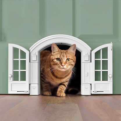 Chatiere pour chat - Double porte