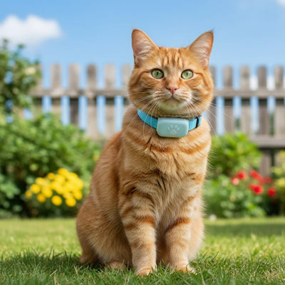 Collier GPS Chat - Anti Perte