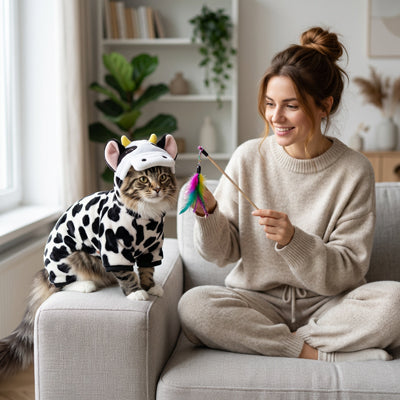 Déguisement pour Chat - Vache