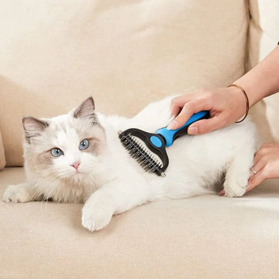 Brosse chat poil long