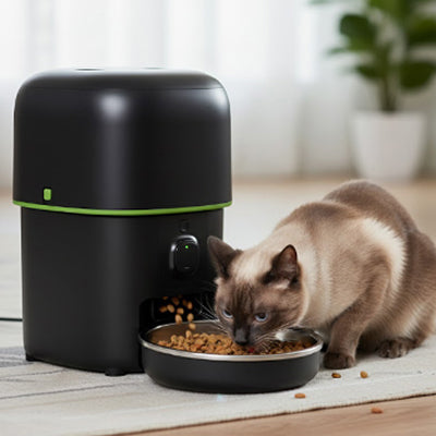 Distributeur de croquettes pour chat automatique - Avec Caméra Smart Connect