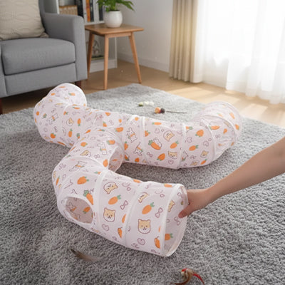 Tunnel chat – Motifs Carotte