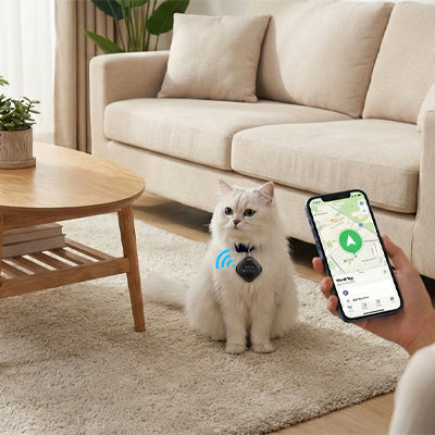 Traceur GPS chat - Pendentif