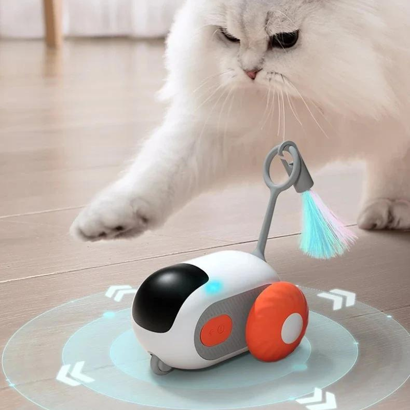 Jouet interactif pour chat - Turbo Cat Car™