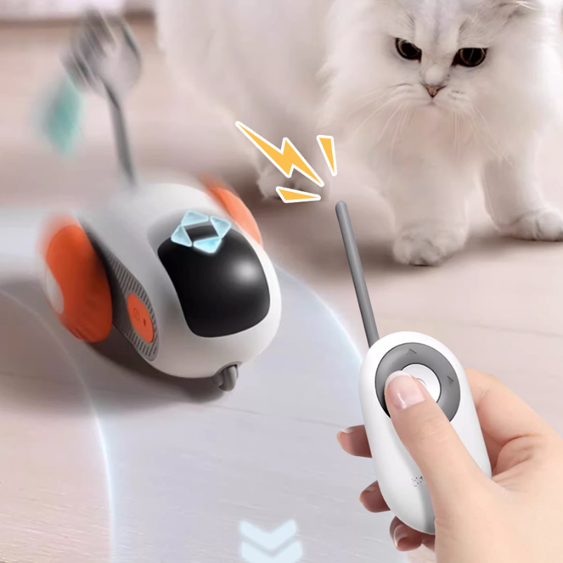 Jouet interactif pour chat - Turbo Cat Car™