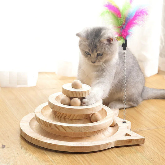 Jouet interactif pour chat Track Tower - Toy™