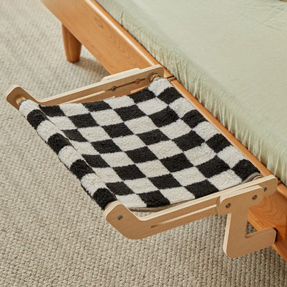 Lit pour chat en bois