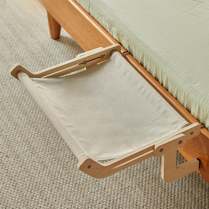lit pour chat gris