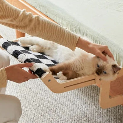 lit pour chat suspendu