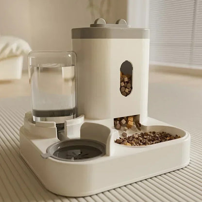 Distributeur automatique de croquettes pour chat - Avec Réservoir d'eau