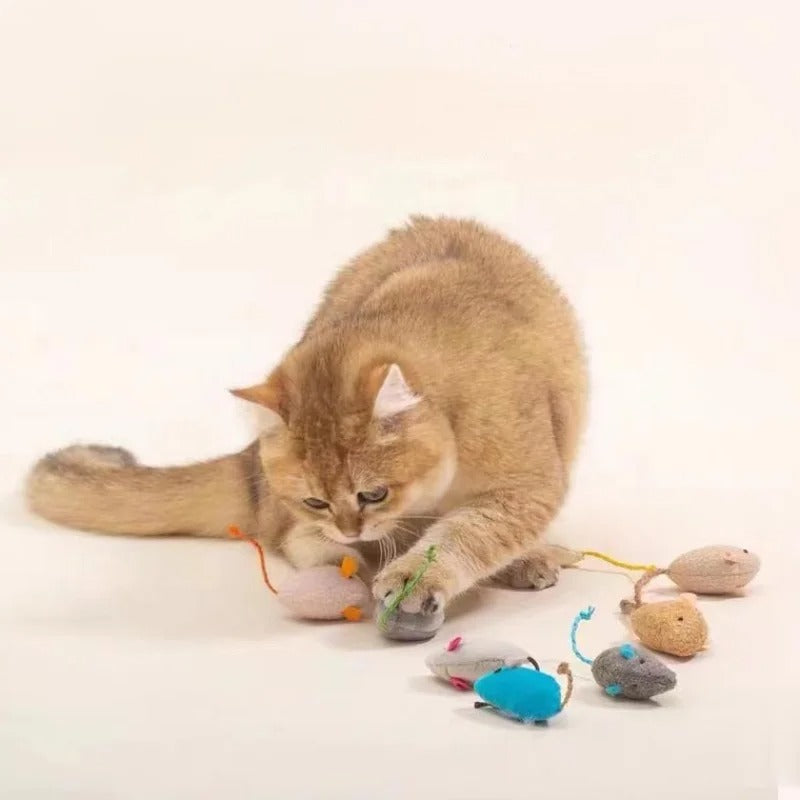 3 Mini souris pour chat