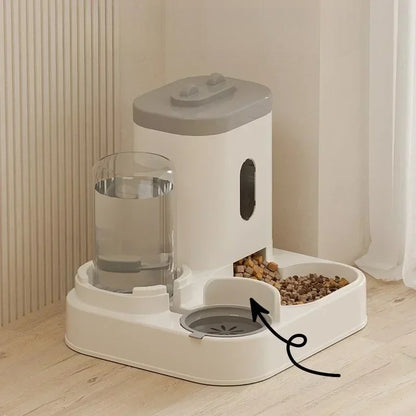 Distributeur automatique de croquettes pour chat - Avec Réservoir d'eau