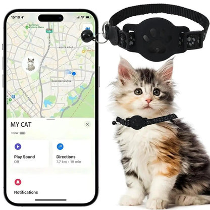 Collier GPS Chat - KittyTrack