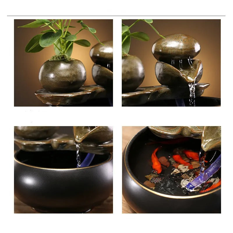 Fontaines à eau chat en Céramique - DecoZen